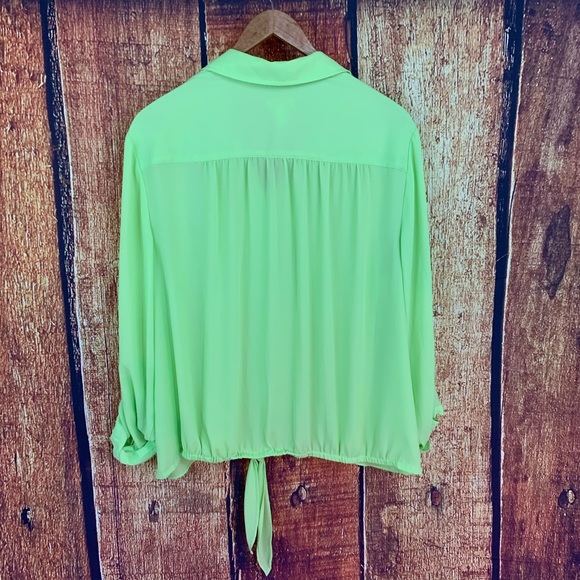 Chico’s sheer blouse - Picture 3 of 5